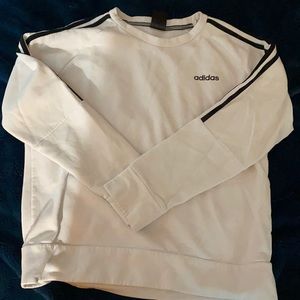 White adidas sweater
